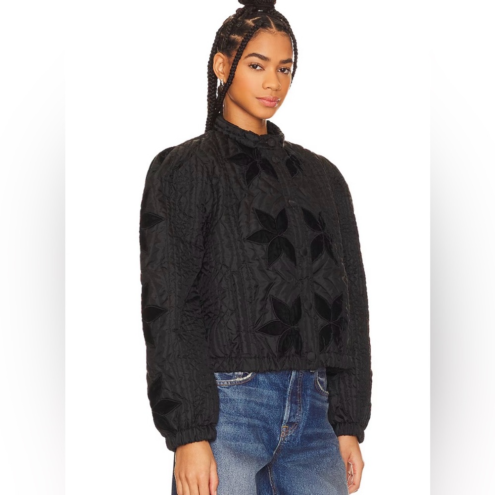FREE PEOPLE Quinn Quilted Crop Jacket - Picture 4 of 16